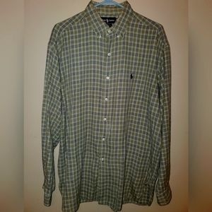 Ralph Lauren polo plaid flannel shirt